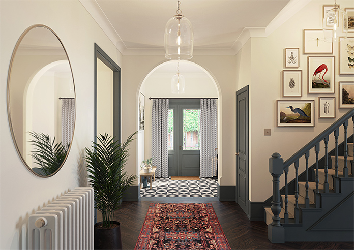 Chevron Stripe, Grey - Made to Measure Curtains - Image 14